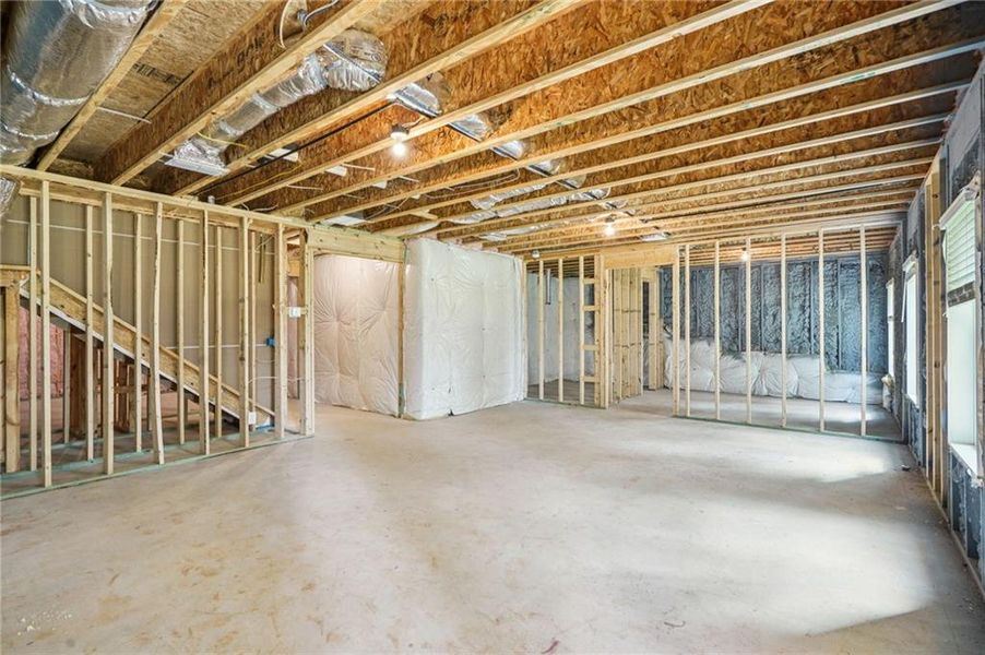 In-progress construction of a new home in Martin Springs - Estate Series, Lawrenceville, GA (Image 36).