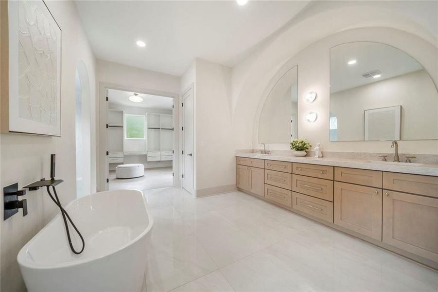 Furnished interior view inside a new home in , Lawrenceville (Image 37).