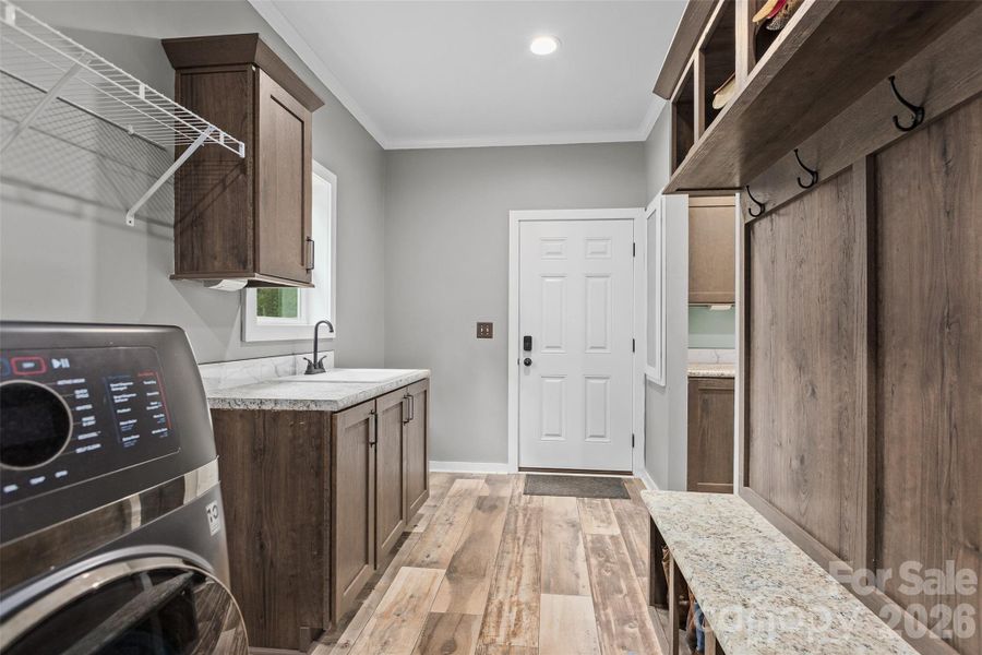 Furnished interior view inside a new home in , New London (Image 15).