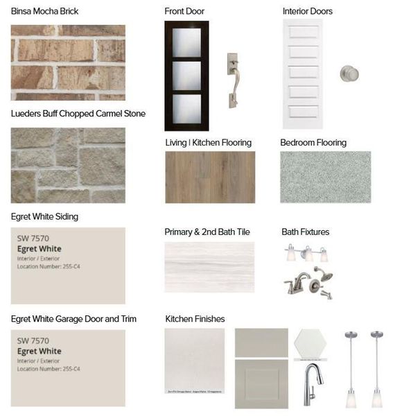 Exterior and Interior Design Selections Exterior and Interior Design Selections