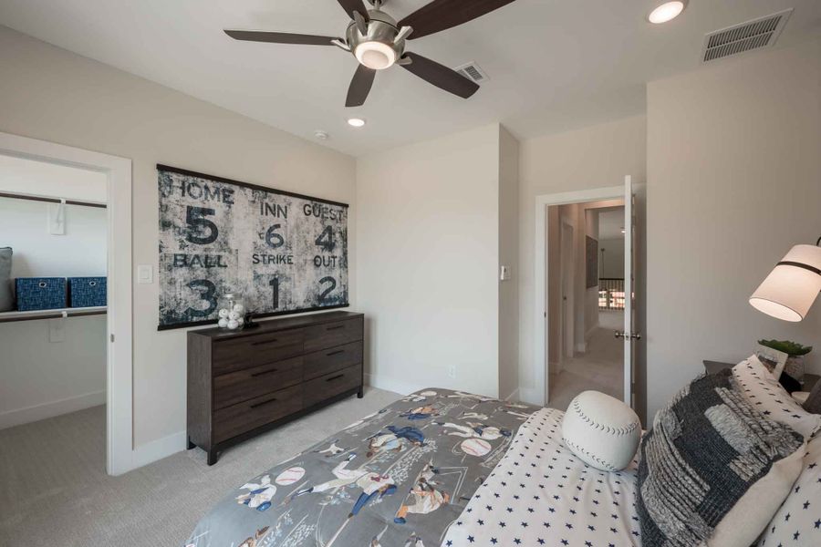Furnished interior view inside a new home in Oakhill Reserve, Tomball (Image 16).