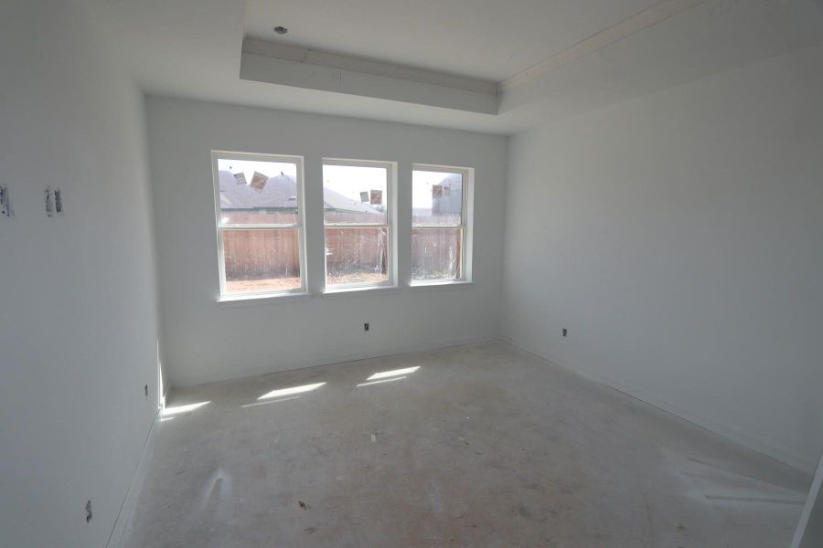 Spacious primary suite - still under construction! Spacious primary suite - still under construction!