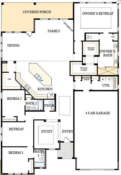 The Marigold is a spacious 1-story home with high ceilings & lots of windows! Plus 4 car garage!! The Marigold is a spacious 1-story home with high ceilings & lots of windows! Plus 4 car garage!!