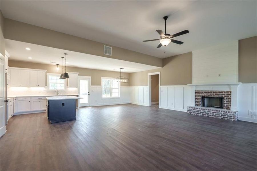 Spacious, unfurnished interior of a new home in , Social Circle (Image 11). Spacious, unfurnished interior of a new home in , Social Circle (Image 11).