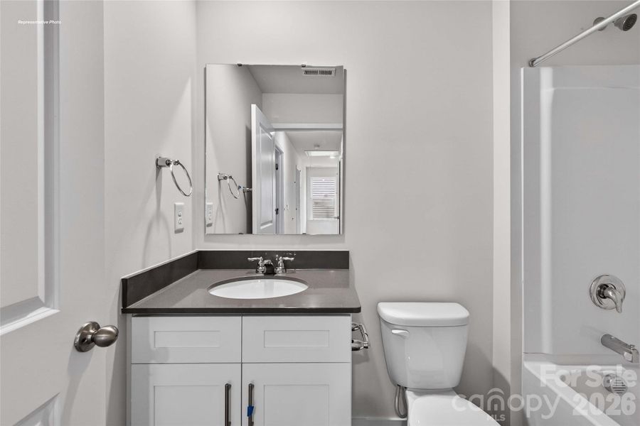 Furnished interior view inside a new home in Zion Springs, Hickory (Image 15).