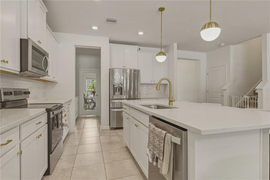 Furnished interior view inside a new home in Briarwood, Alachua (Image 18).