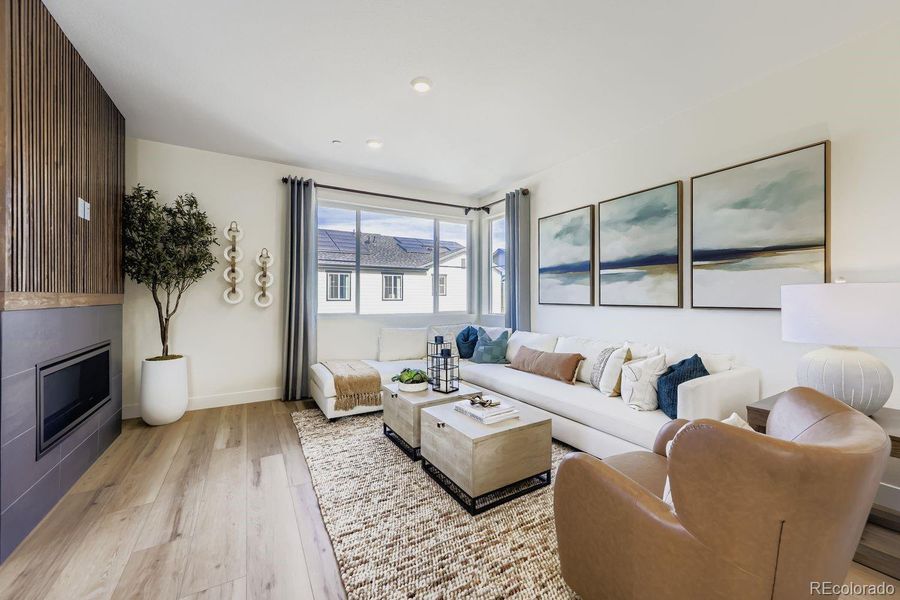 Photos of model home. Come stop in to see home almost completed!