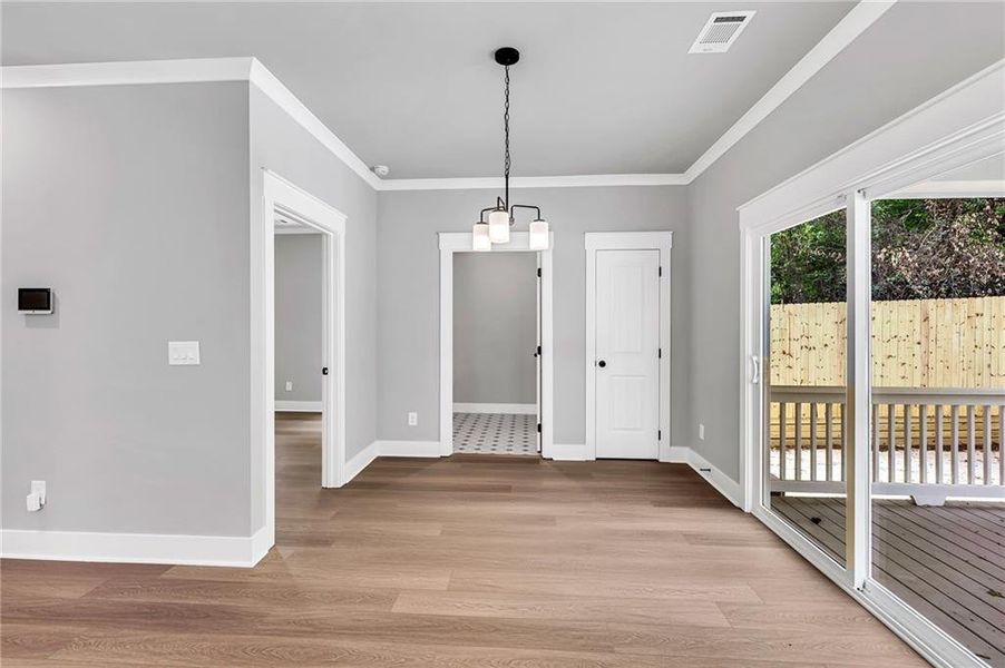 Spacious, unfurnished interior of a new home in East Marable Street, Monroe (Image 25).