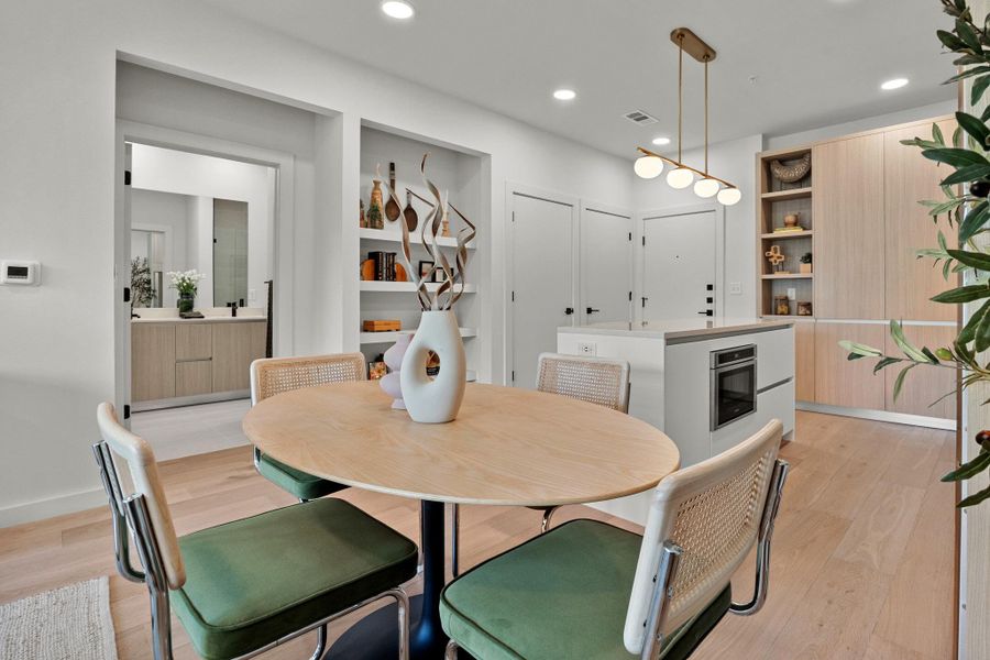 Furnished interior view inside a new home in , Austin (Image 11).