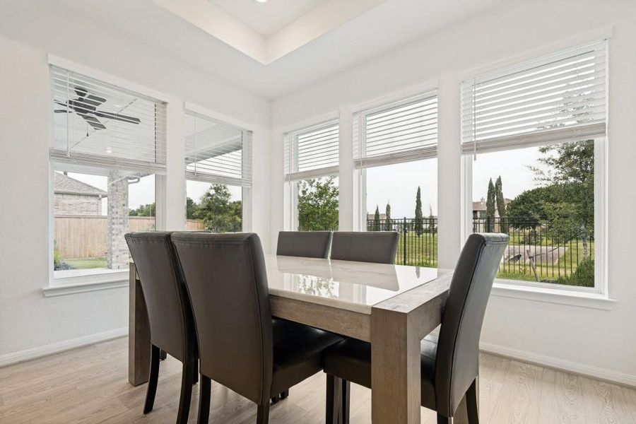 Furnished interior view inside a new home in , Cypress (Image 18).