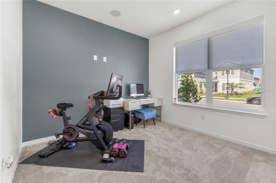Furnished interior view inside a new home in EverBe, Orlando (Image 12).