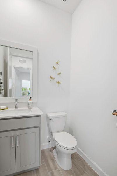 Furnished interior view inside a new home in Arden: The Waterford Collection, Loxahatchee (Image 9).