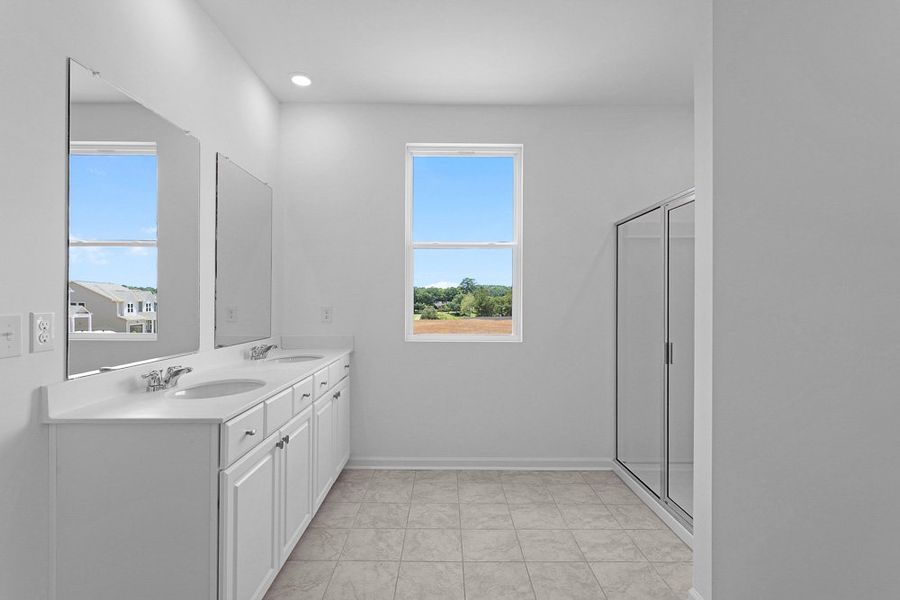 Representative furnished interior of a home built from the Moreland by Taylor Morrison in Weatherfield, Buford (Image 10).