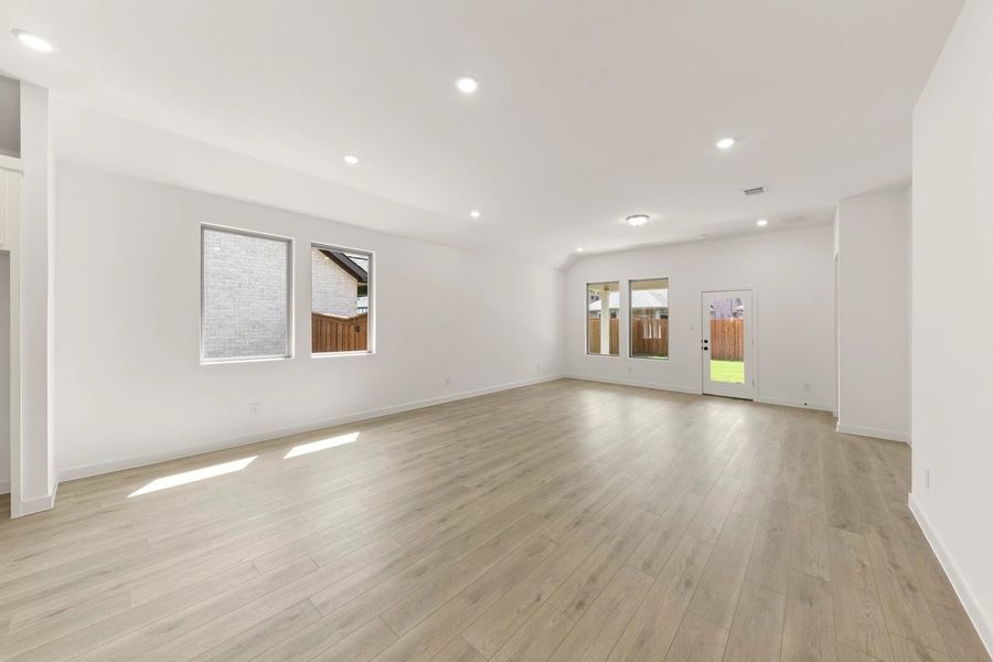 Open Living-Dining Room