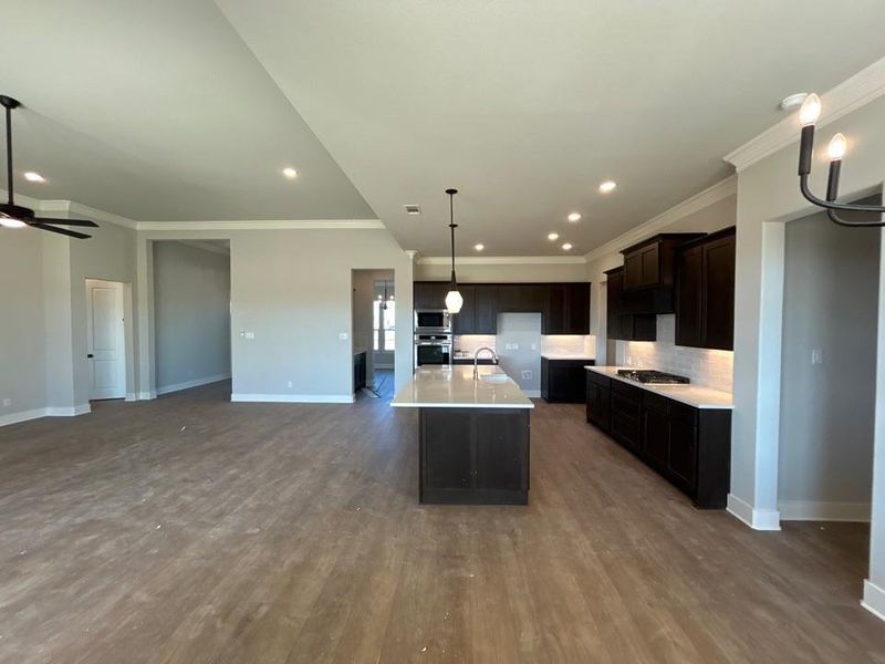 Furnished interior view inside a new home in Creekview Addition, Van Alstyne (Image 5).