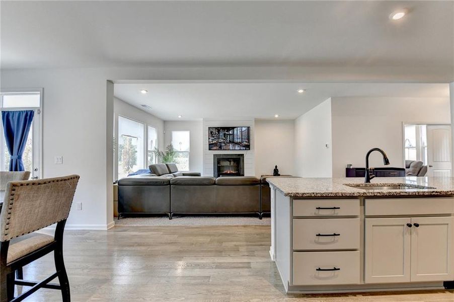 Furnished interior view inside a new home in Sweetbay Farm, Lawrenceville (Image 35).