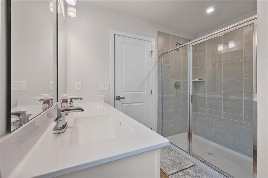 Furnished interior view inside a new home in , Calhoun (Image 14).