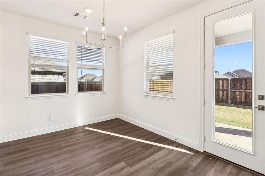Spacious, unfurnished interior of a new home in Ashford Park - Texana Series, Corinth (Image 17). Spacious, unfurnished interior of a new home in Ashford Park - Texana Series, Corinth (Image 17).
