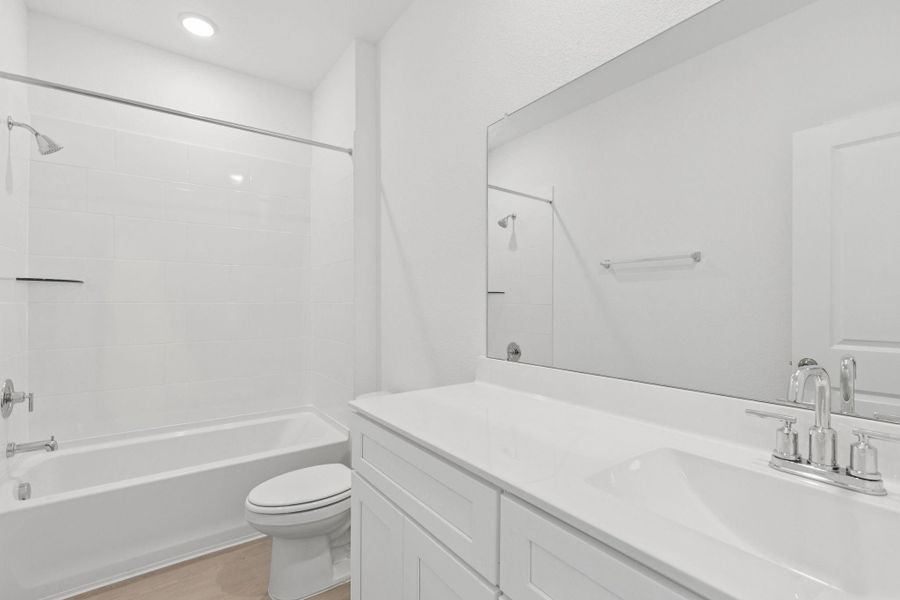 Furnished interior view inside a new home in Montgomery Bend, Montgomery (Image 11).