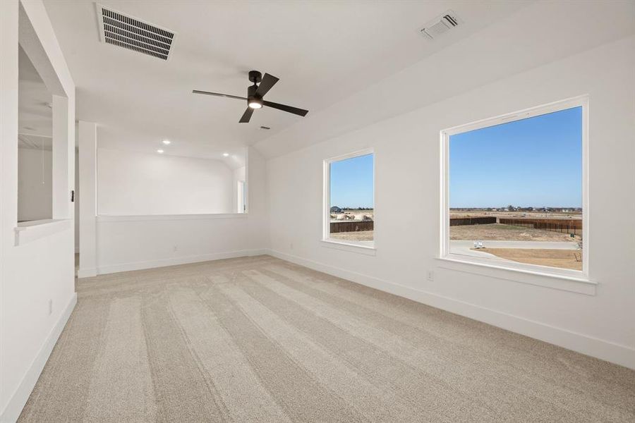 Spacious, unfurnished interior of a new home in Settlers Glen, New Fairview (Image 35).