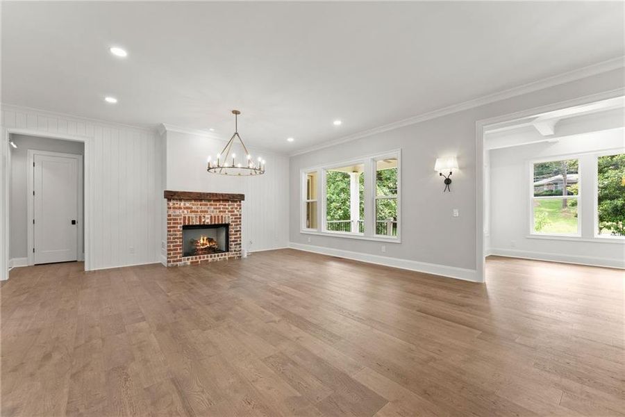 Spacious, unfurnished interior of a new home in , Gainesville (Image 62).