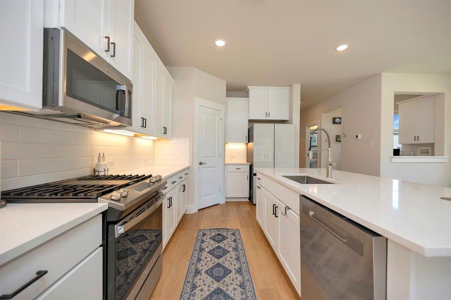 Furnished interior view inside a new home in , Arlington (Image 10). Furnished interior view inside a new home in , Arlington (Image 10).