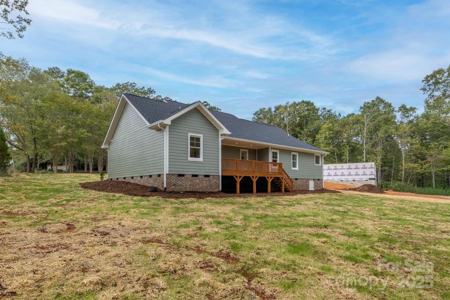 Exterior details and patio area of a home in , Morganton (Image 22).
