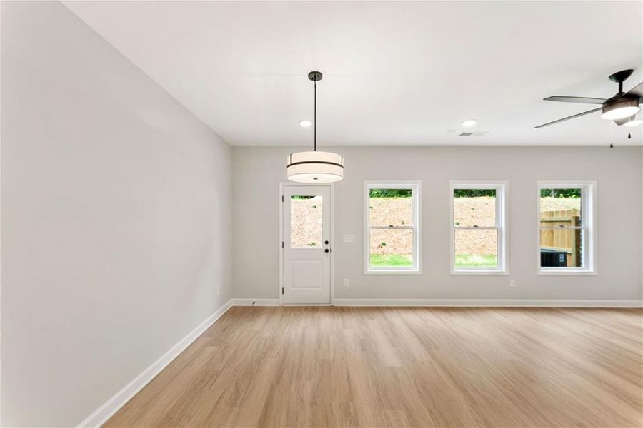 Spacious, unfurnished interior of a new home in Wildwood Place, Powder Springs (Image 11). Spacious, unfurnished interior of a new home in Wildwood Place, Powder Springs (Image 11).