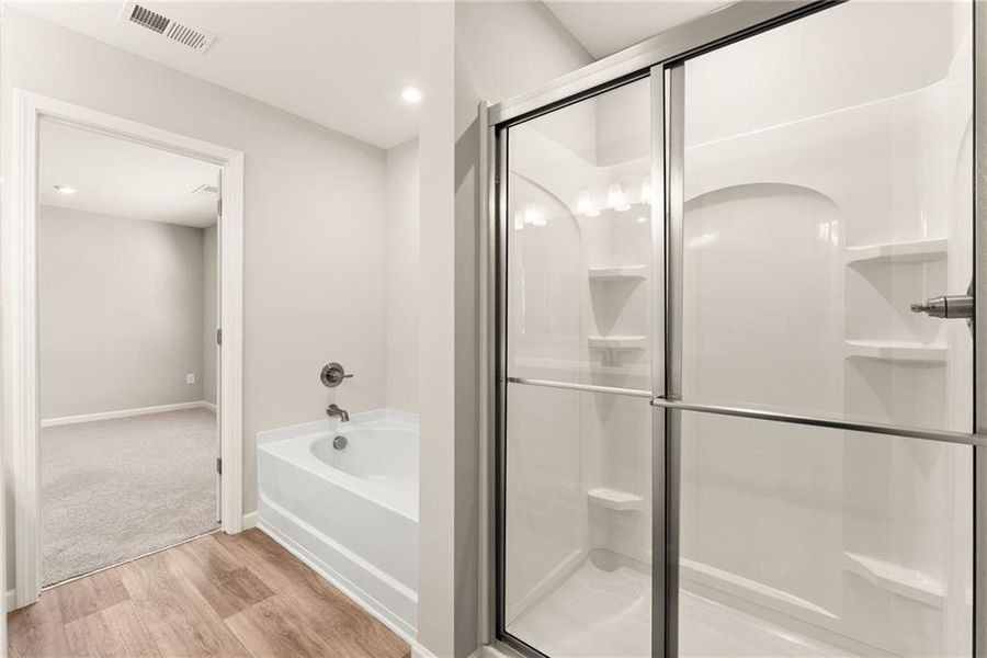 Furnished interior view inside a new home in , Braselton (Image 9). Furnished interior view inside a new home in , Braselton (Image 9).