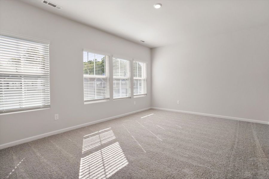 Spacious, unfurnished interior of a new home in West Main Townhomes, Sanford (Image 18). Spacious, unfurnished interior of a new home in West Main Townhomes, Sanford (Image 18).