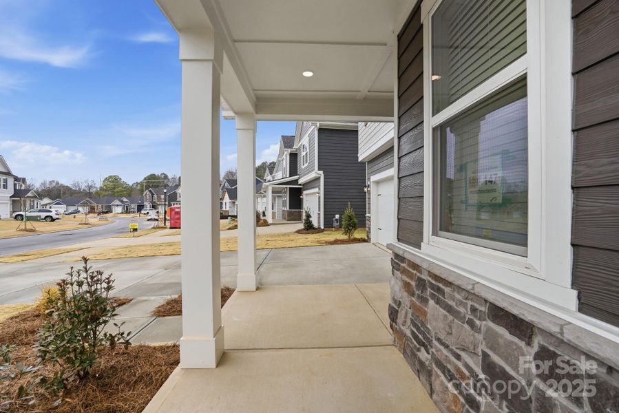 Exterior details and patio area of a home in Wilson Creek, Indian Land (Image 3).