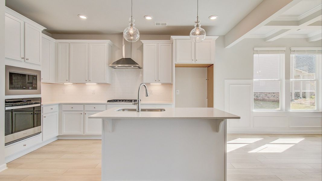 Furnished interior view inside a new home in Copperfield, Locust Grove (Image 4).
