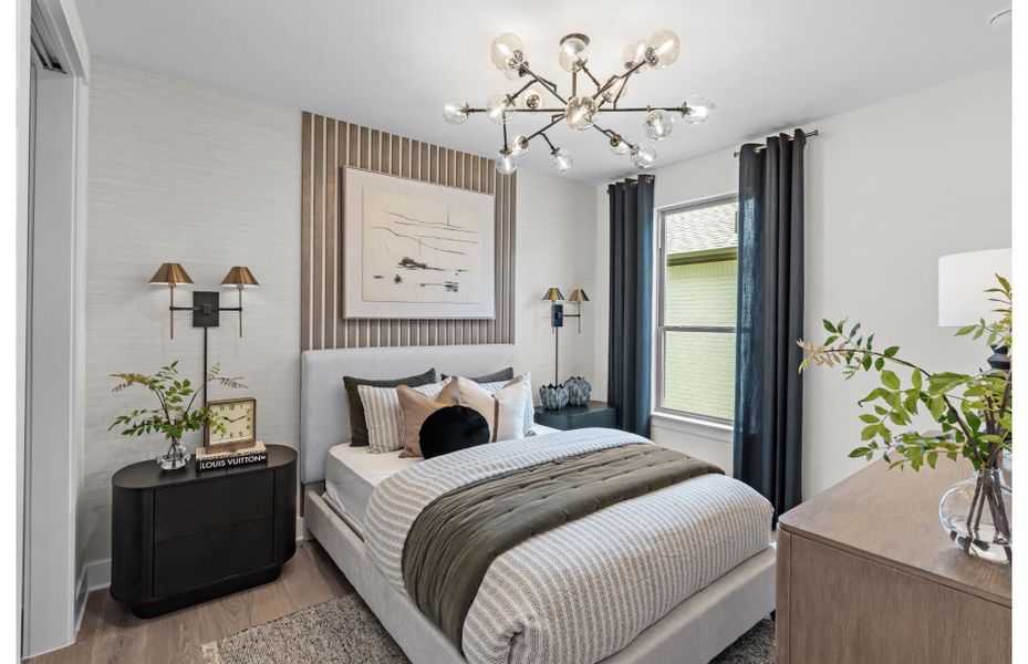 Furnished interior view inside a new home in Del Webb New Braunfels at Veramendi, New Braunfels (Image 20).