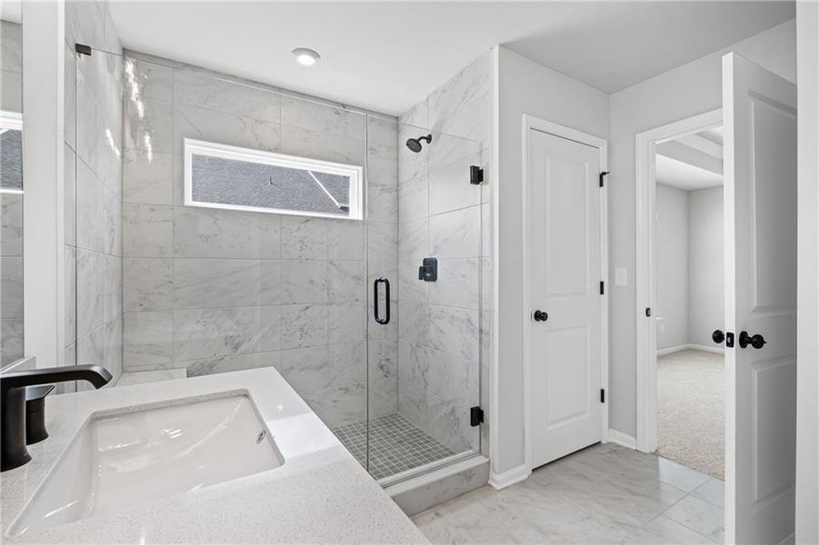 Furnished interior view inside a new home in Adler Springs, Powder Springs (Image 7).