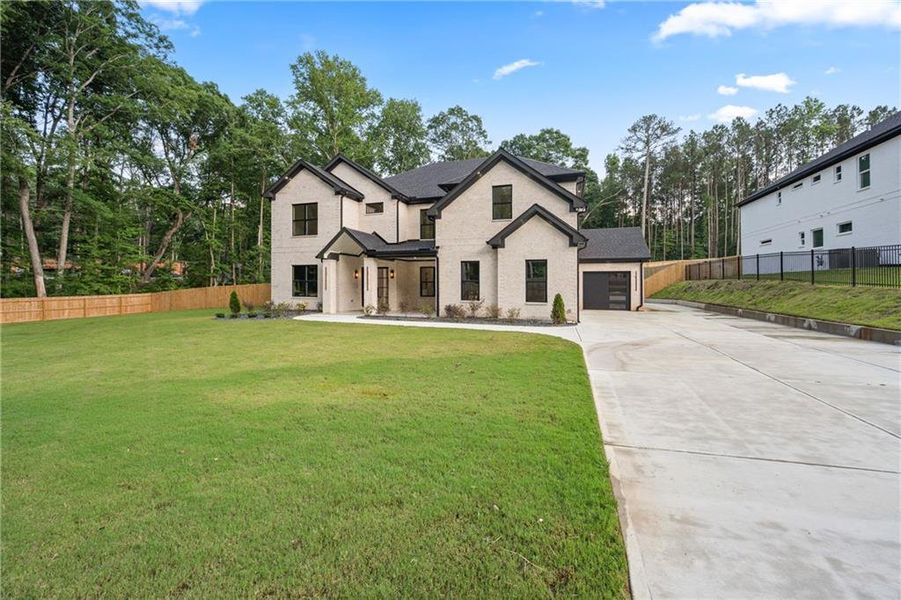 Front exterior of a new home in , Grayson, GA, highlighting curb appeal (Image 2). Front exterior of a new home in , Grayson, GA, highlighting curb appeal (Image 2).