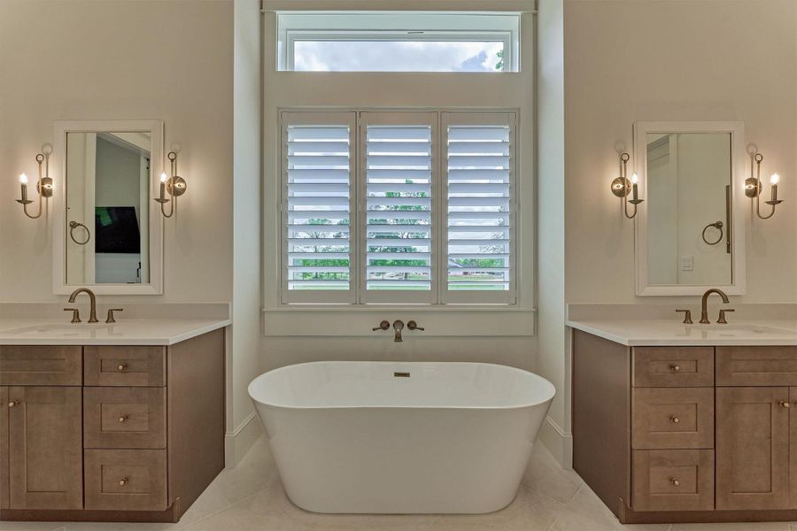 Furnished interior view inside a new home in , Montgomery (Image 39).