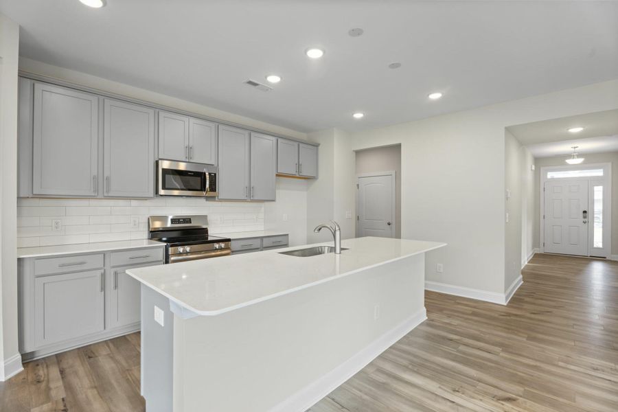Furnished interior view inside a new home in Hopewell Garden, Winston-Salem (Image 7).