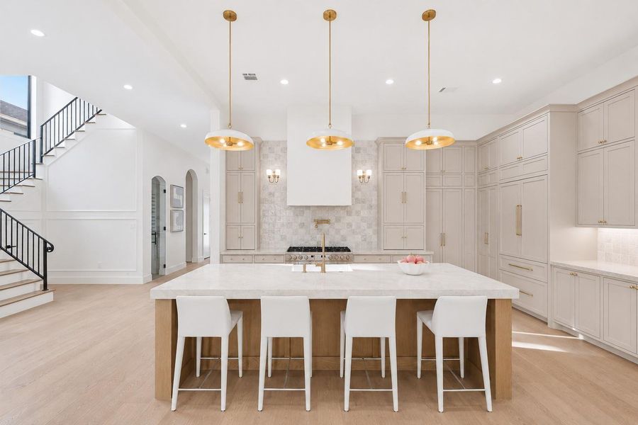 Furnished interior view inside a new home in , Houston (Image 13).