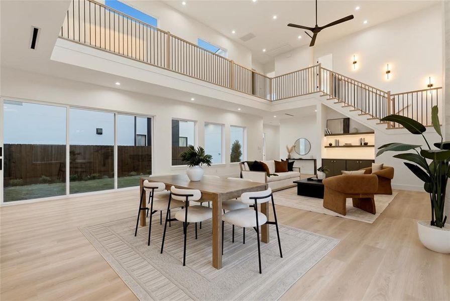 Furnished interior view inside a new home in , Dallas (Image 25). Furnished interior view inside a new home in , Dallas (Image 25).