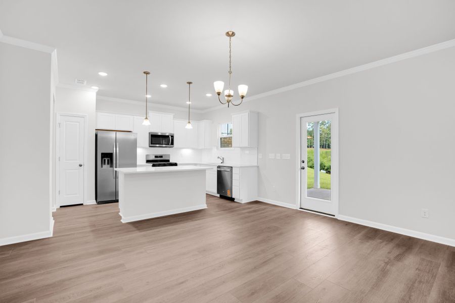 Spacious, unfurnished interior of a new home in Carriage Estates, Lexington (Image 36).
