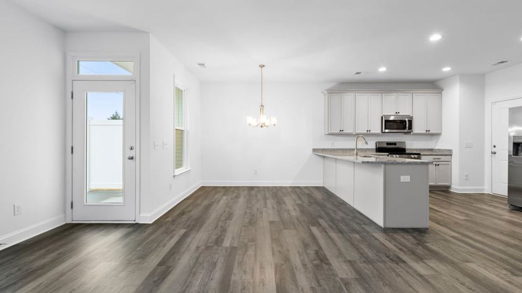 Spacious, unfurnished interior of a new home in Pearson Road Townhomes, Easley (Image 22).