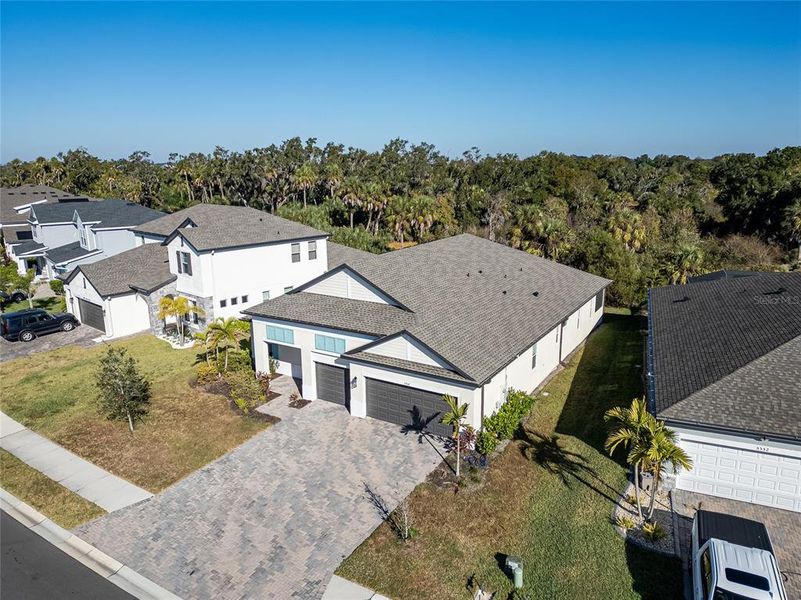 Front exterior of a new home in , Palmetto, FL, highlighting curb appeal (Image 30).