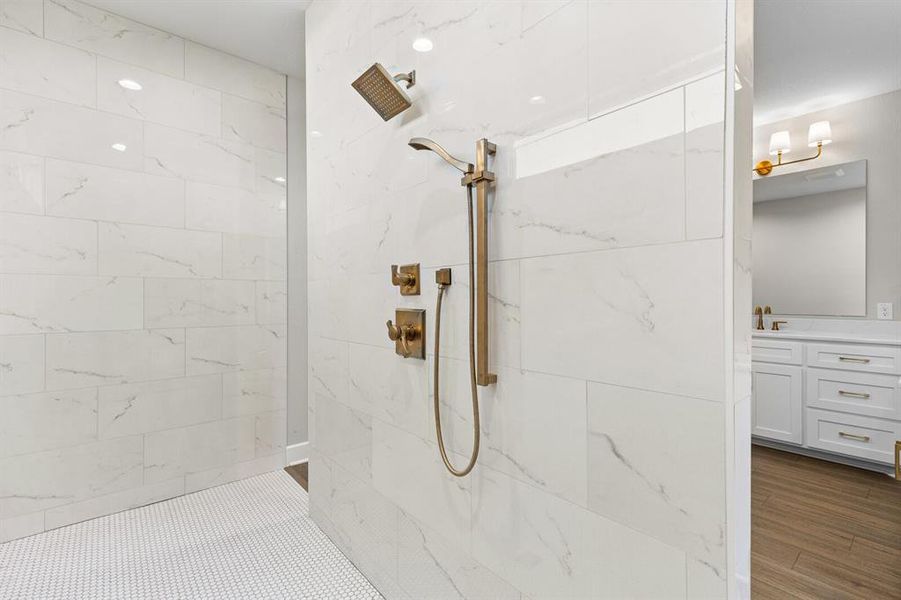 Close-up of interior finishes inside a home in , Robinson (Image 17). Close-up of interior finishes inside a home in , Robinson (Image 17).