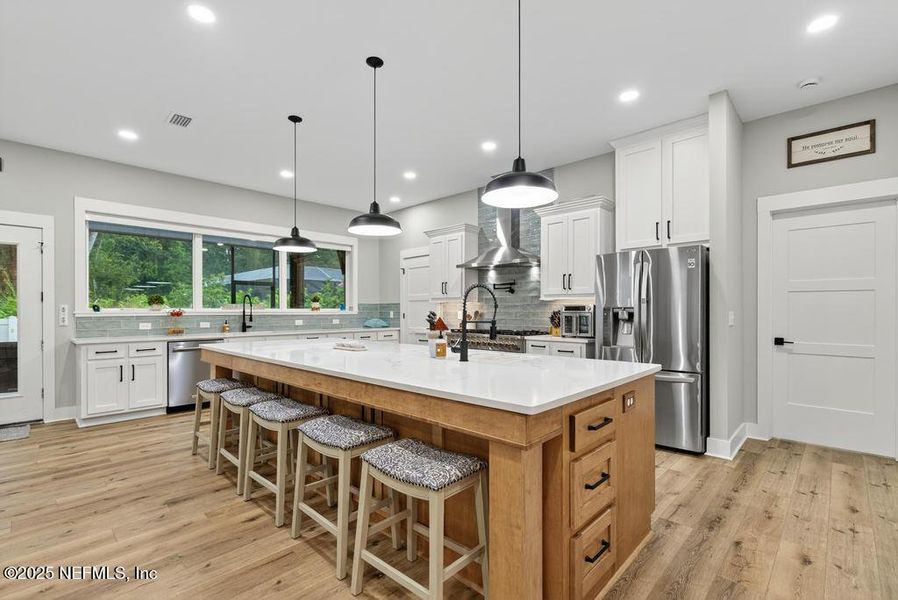 Furnished interior view inside a new home in , Fernandina Beach (Image 28).