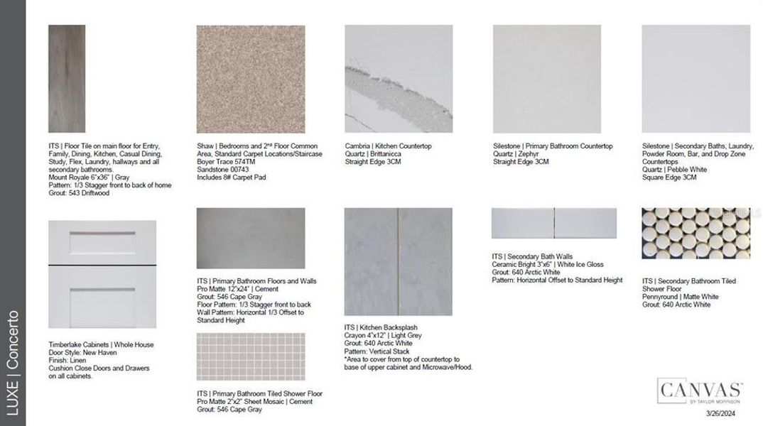 Design Selections - This home is currently under construction - selections are subject to change