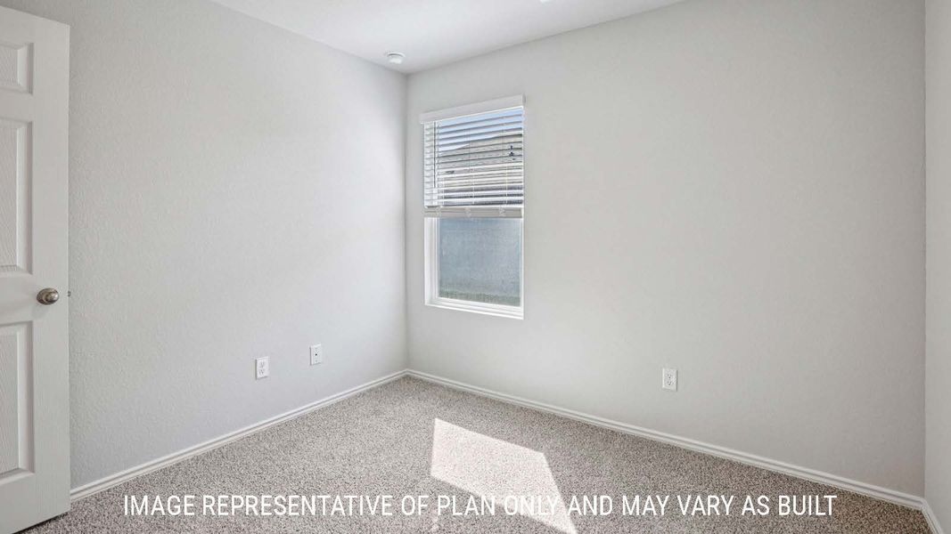 Spacious, unfurnished interior of a new home in The Villages at Schwertner Ranch, Jarrell (Image 20).