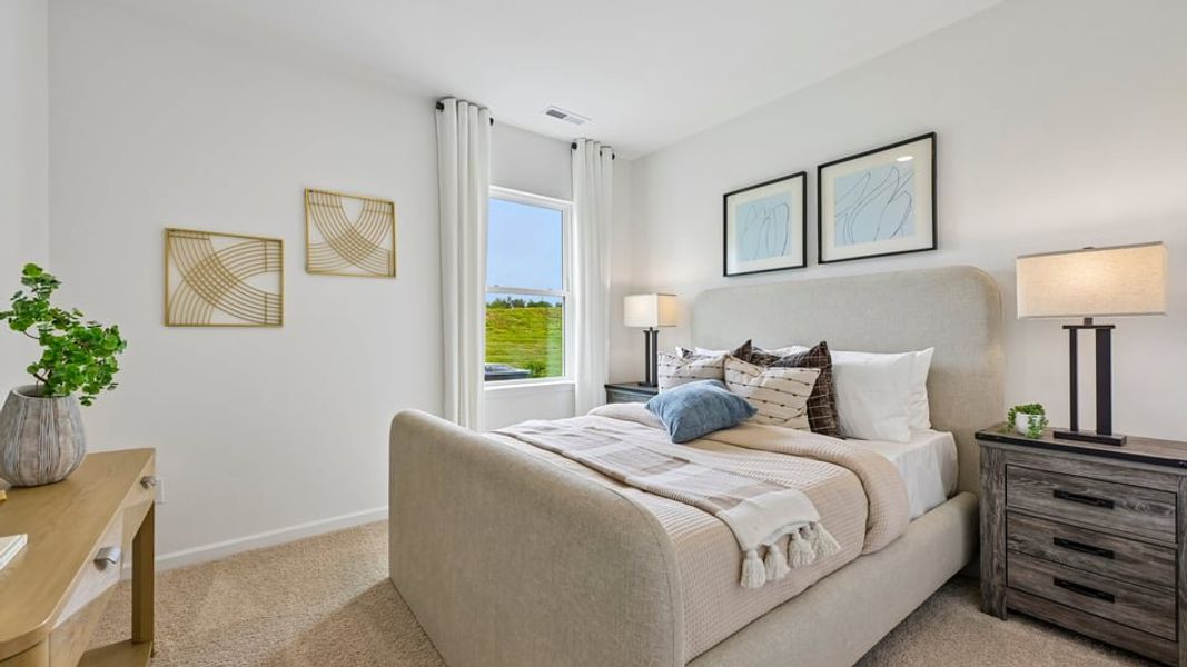 Furnished interior view inside a new home in Anderson Farm, Wendell (Image 18).