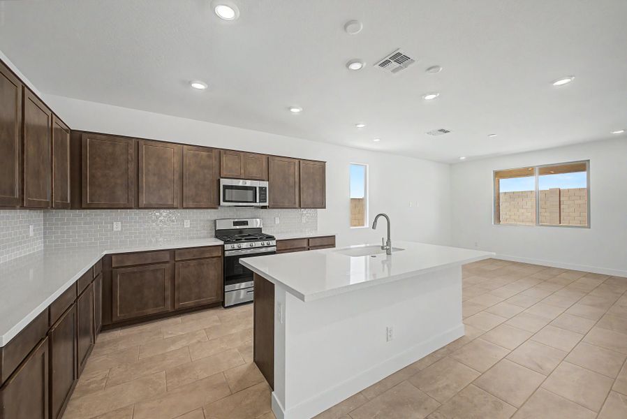 Furnished interior view inside a new home in Windstone Ranch North, Surprise (Image 3).