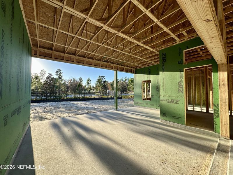 In-progress construction of a new home in , St. Augustine, FL (Image 14).