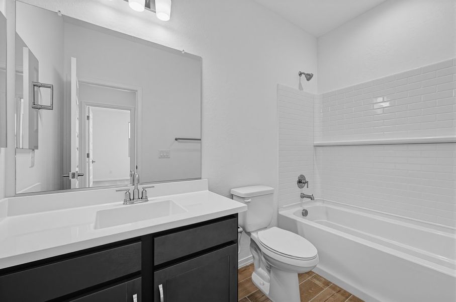 Furnished interior view inside a new home in Combs Ranch, San Tan Valley (Image 10).
